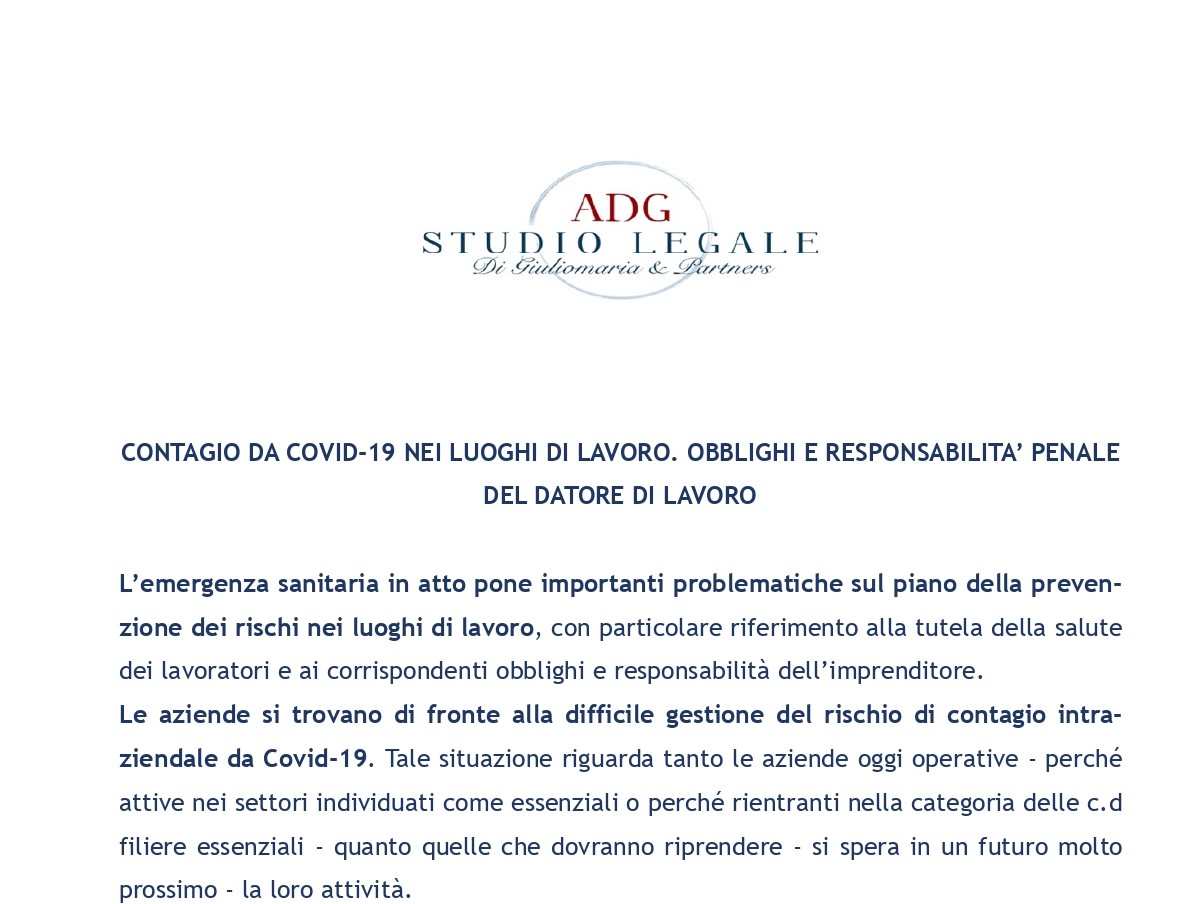 responsabilità penale